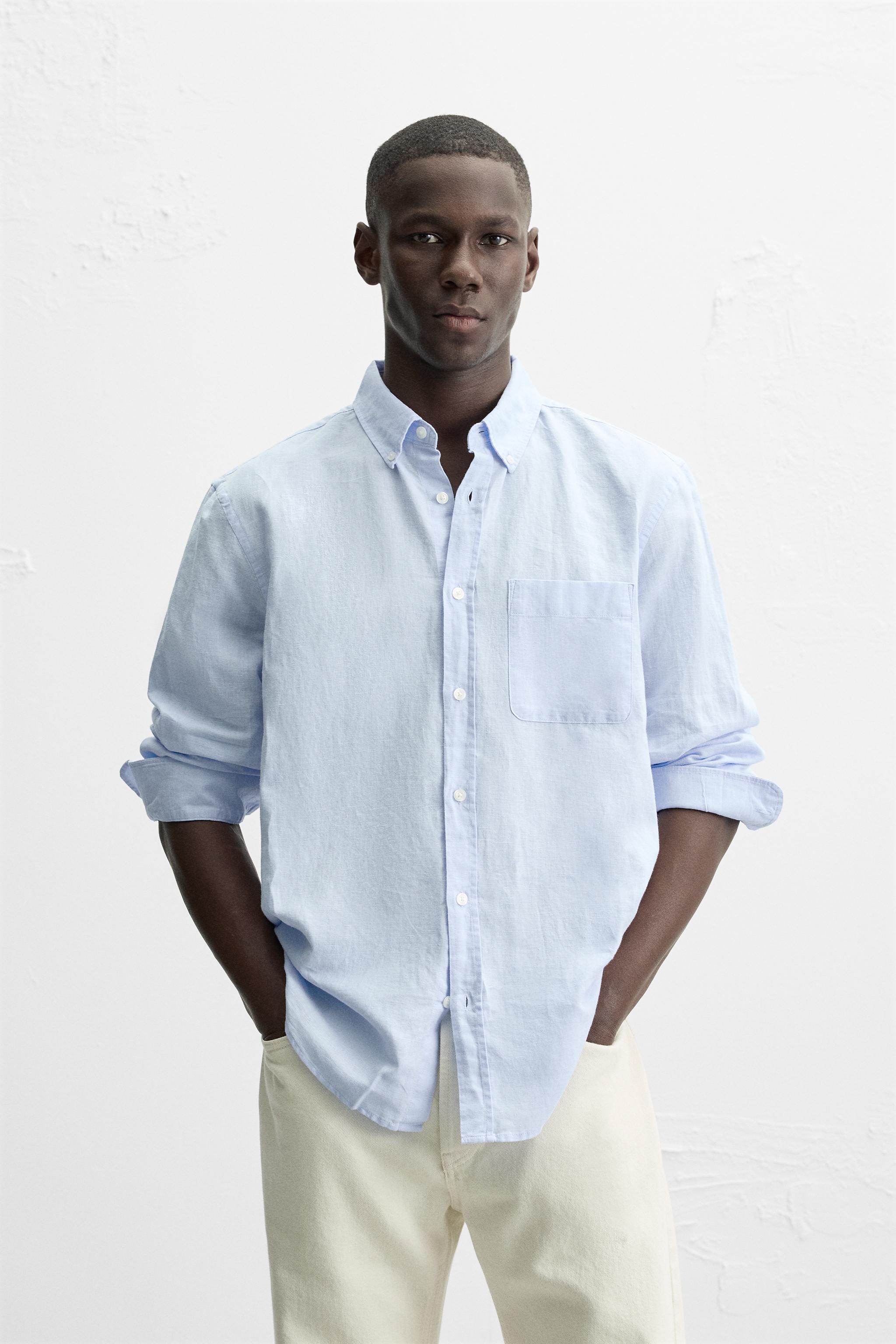 Sky Horizon Linen Shirt