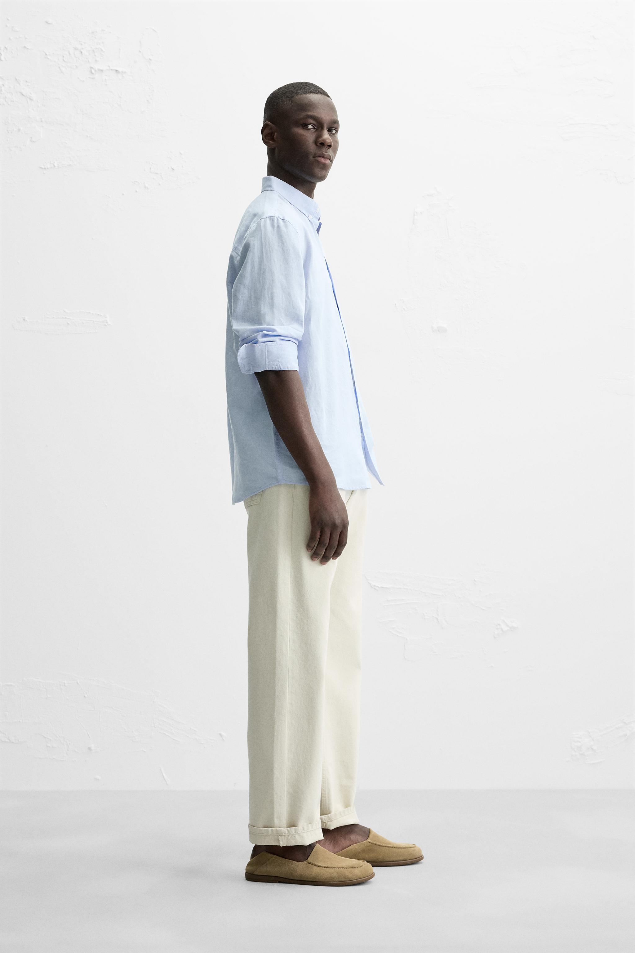 Sky Horizon Linen Shirt