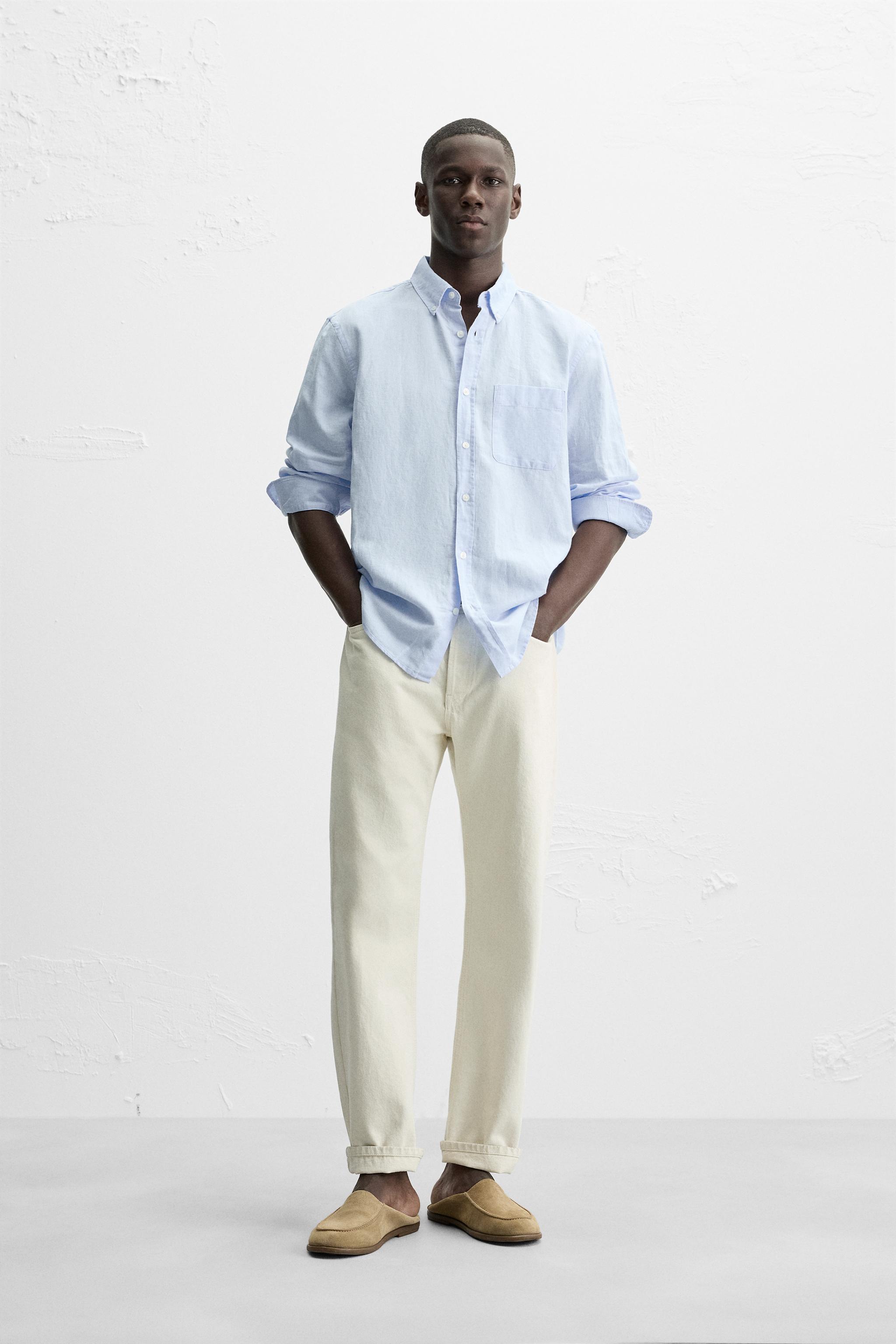 Sky Horizon Linen Shirt