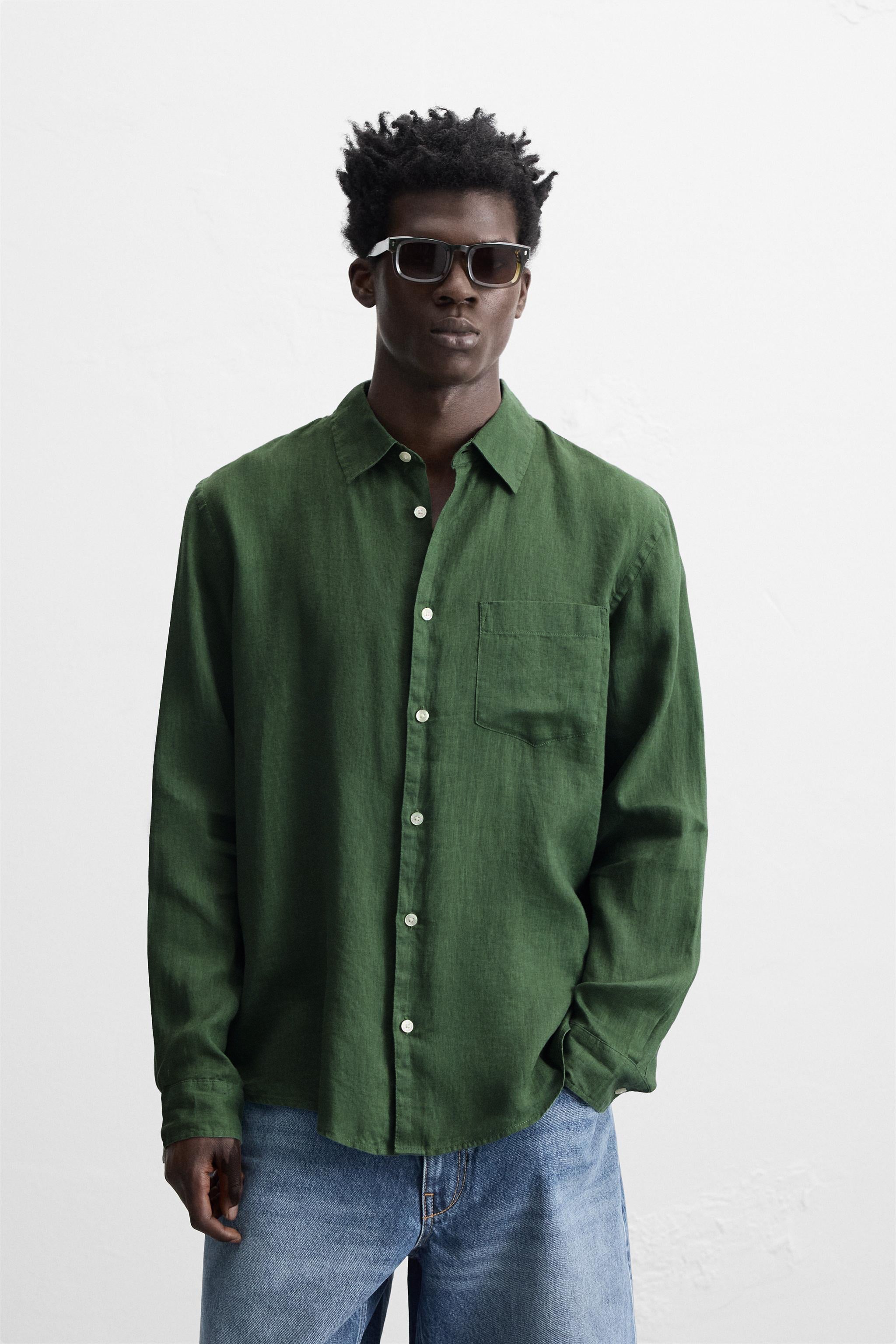 Forest Canopy Linen Shirt
