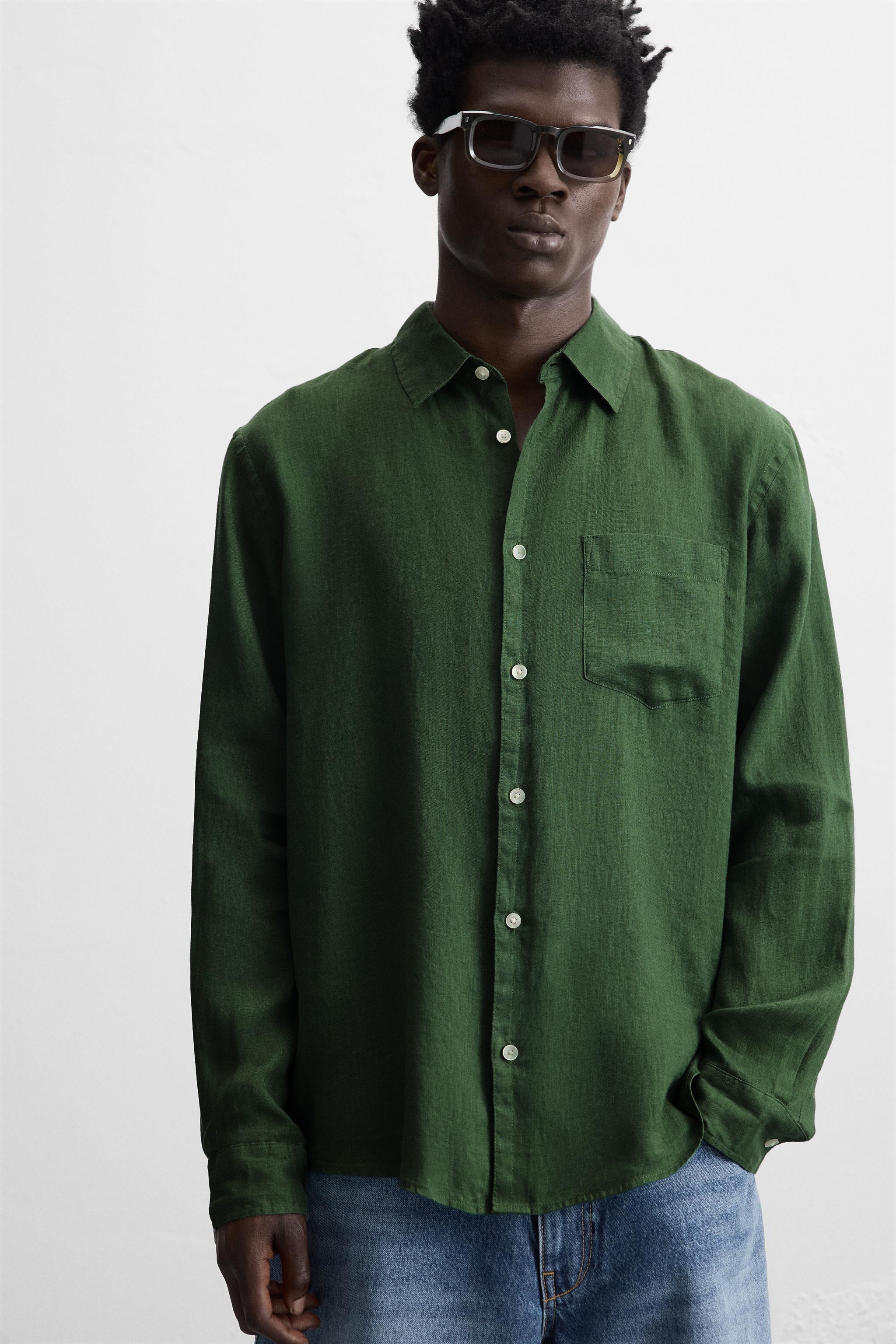 Forest Canopy Linen Shirt