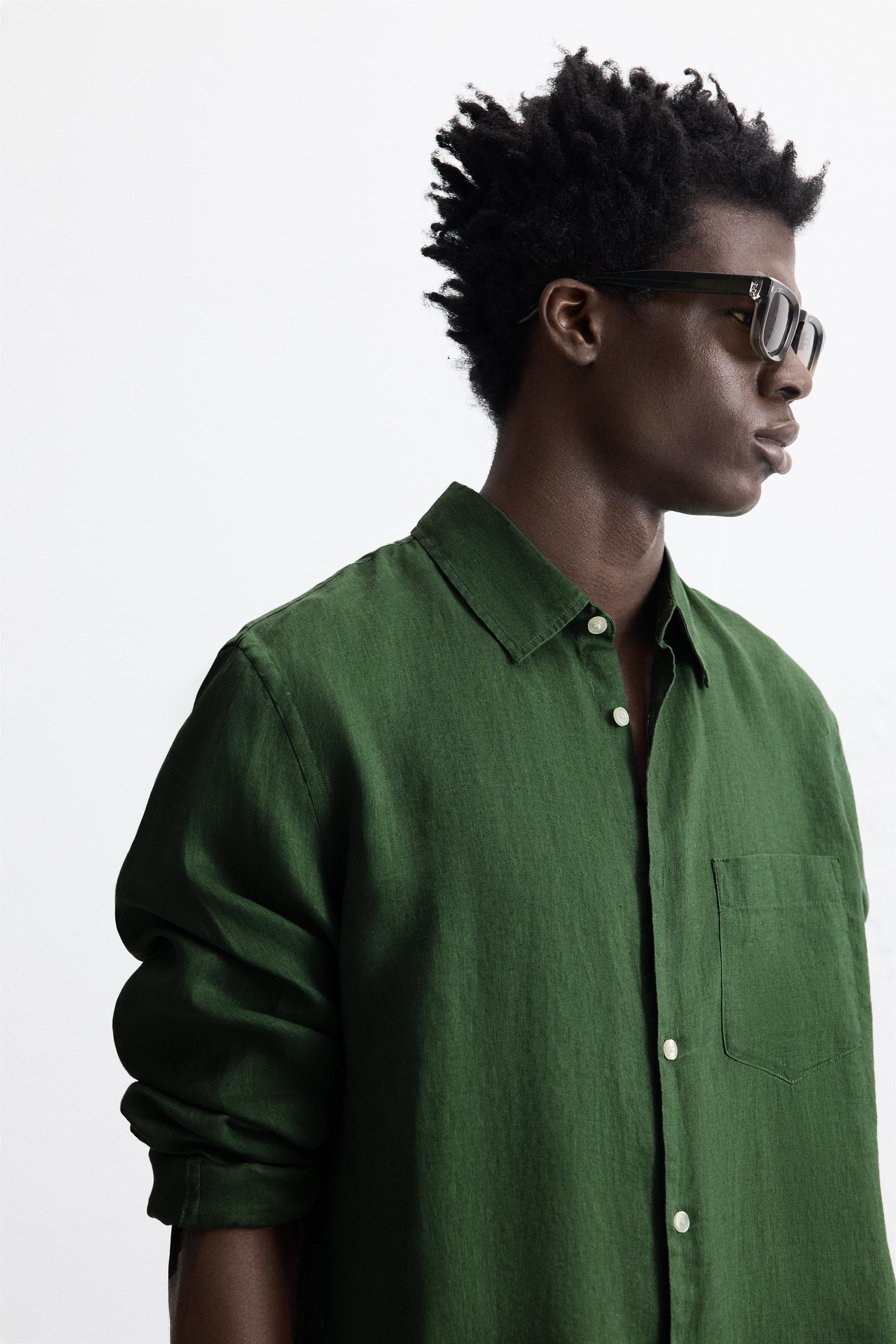 Forest Canopy Linen Shirt