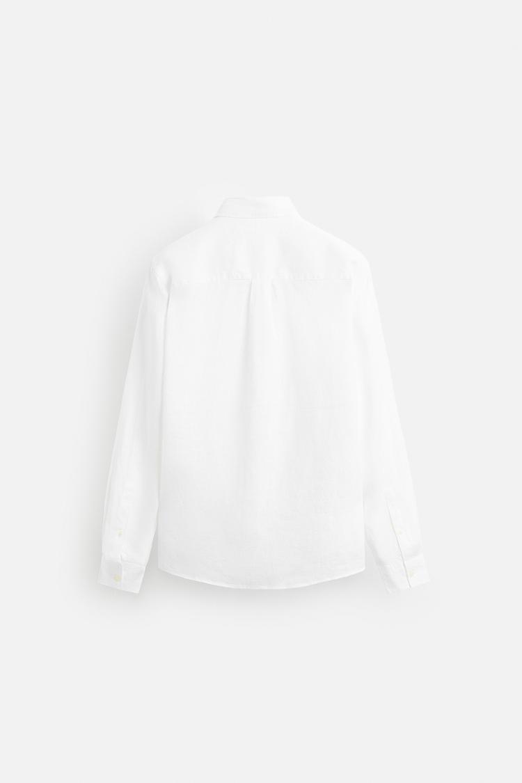 Ivory Dawn Linen Shirt